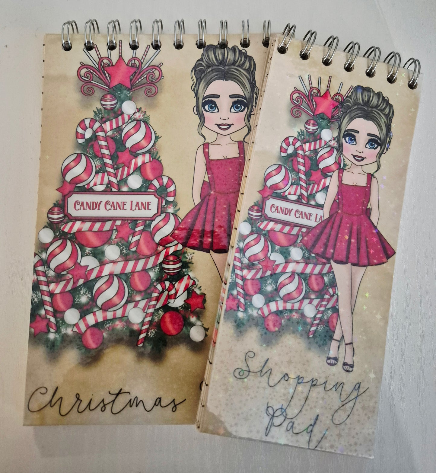 Christmas Notes Notebook and Shopping Pad