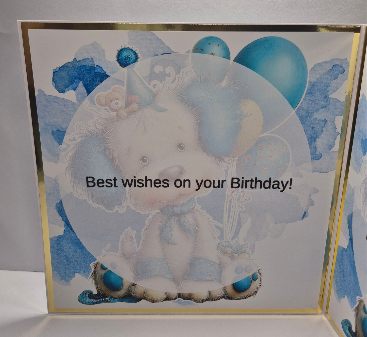 Happy Birthday Son 8x8 Card - Personalised