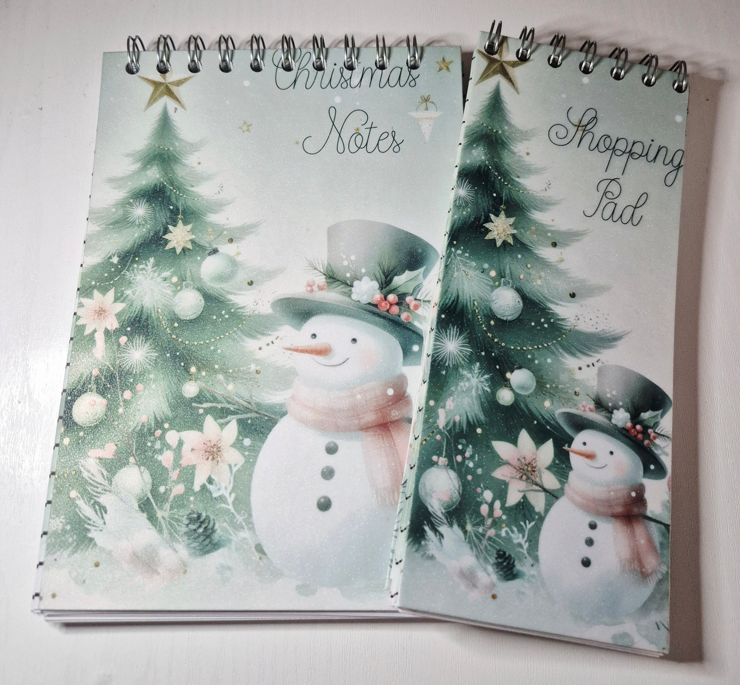 Christmas Notes Notebook and Shopping Pad