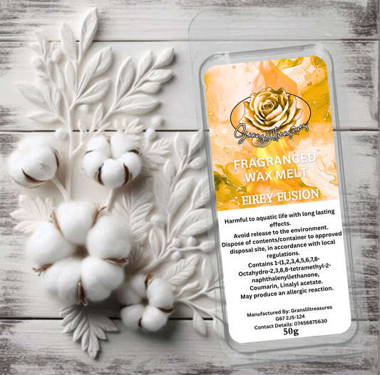 Firey Fusion  Wax Melt 50g