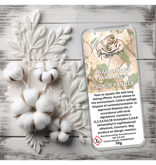 French Vanilla Wax Melt 50g