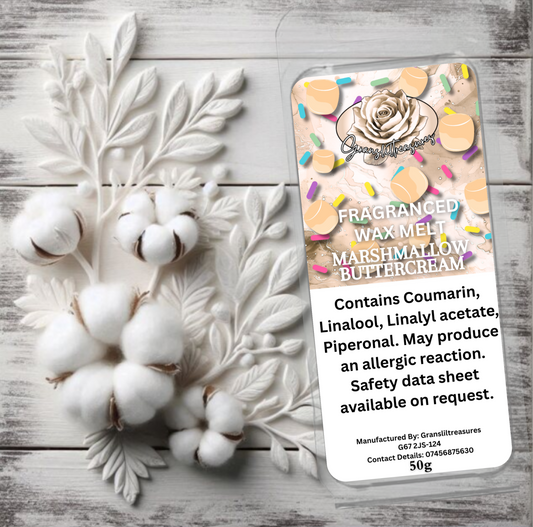 Marshmallow Buttercream Wax Melt 50g