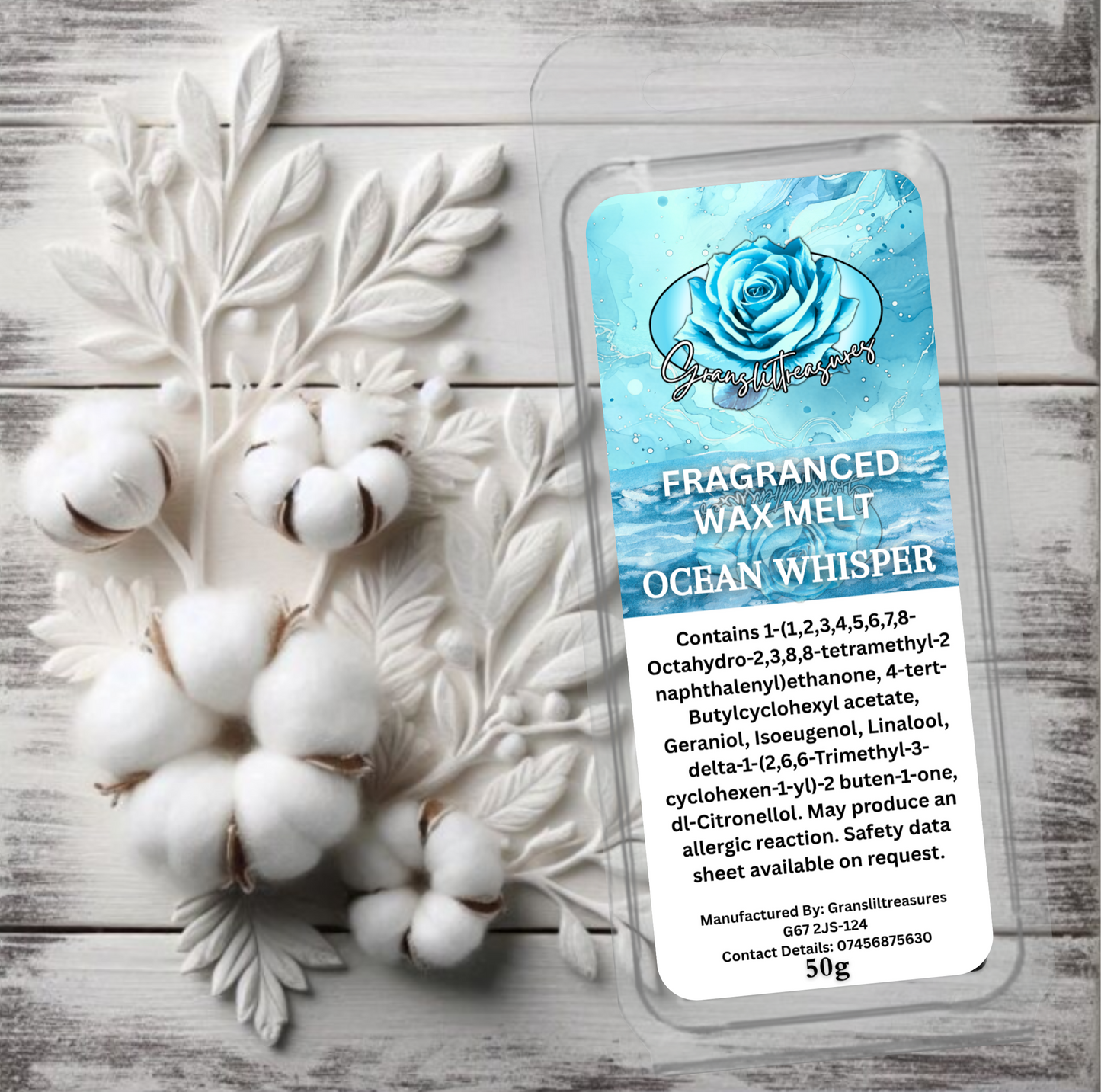 Ocean Whisper Wax Melt 50g
