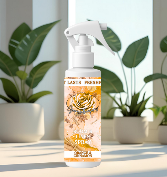 Orange & Cinnamon Room/Linen Spray 100ml