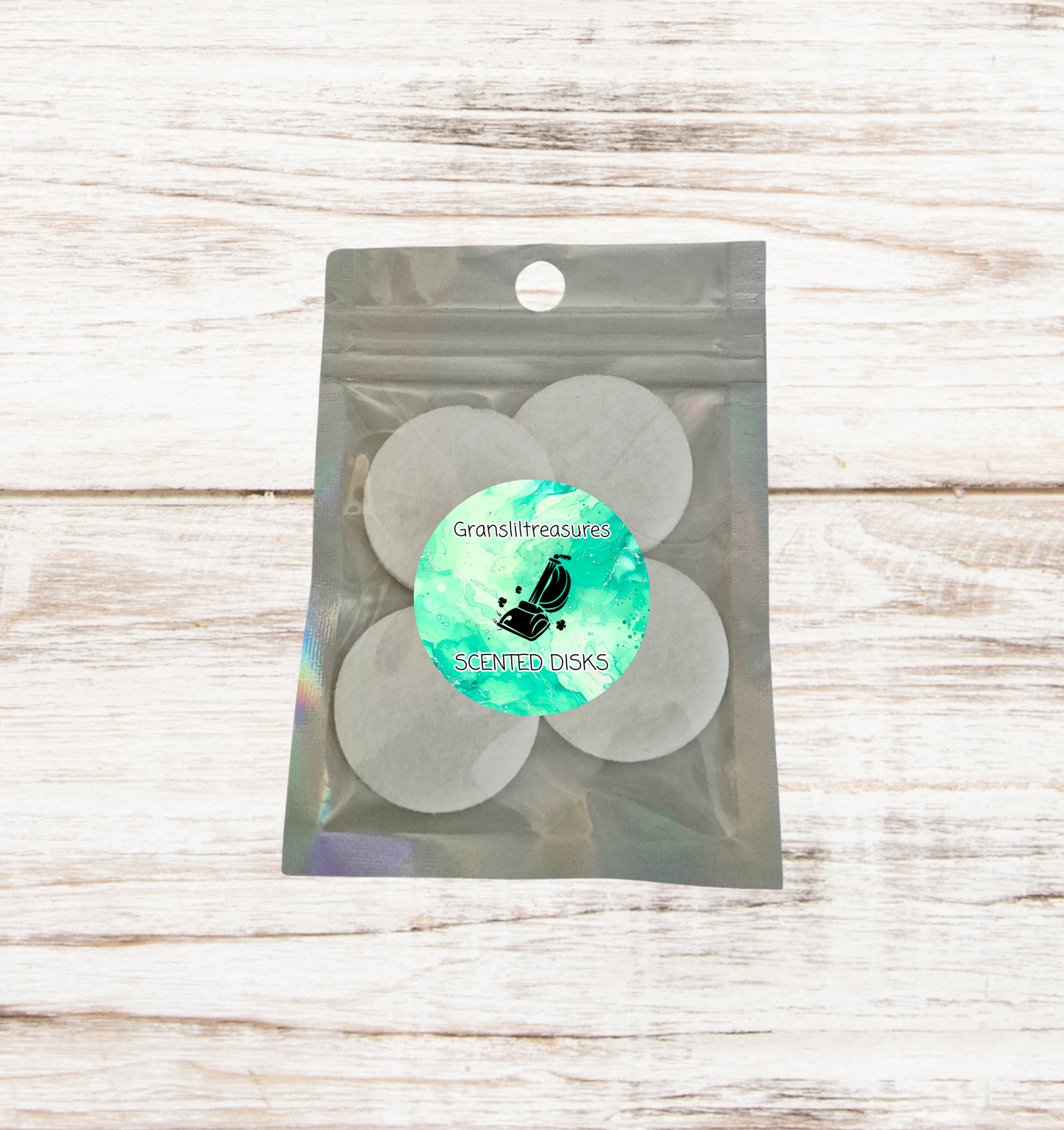 Rhubarb & Wild Mint Scented Disks