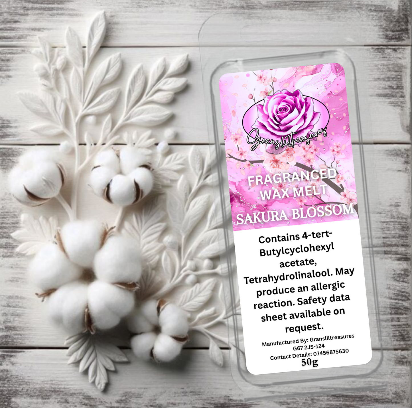 Sakura Blossom Wax Melt 50g