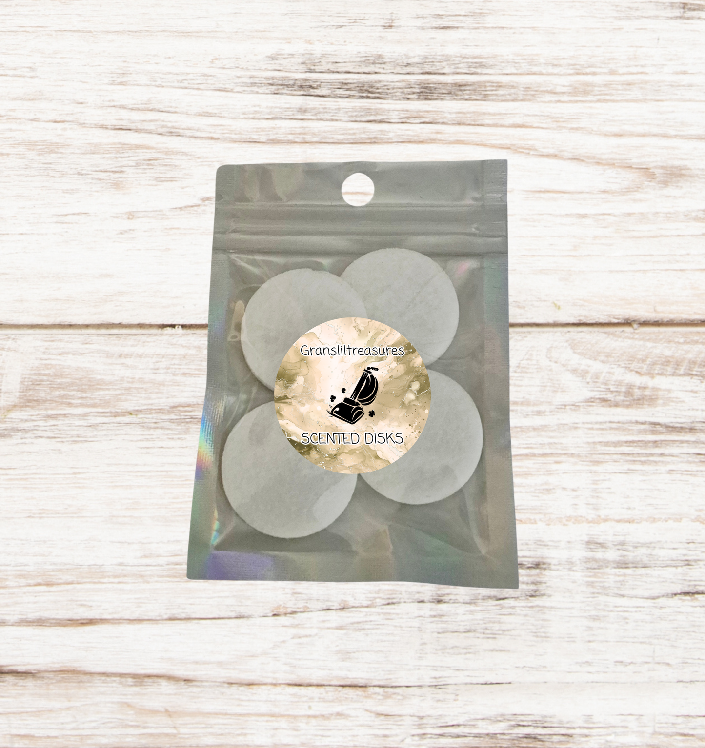 Vanilla Whispers Scented Disks