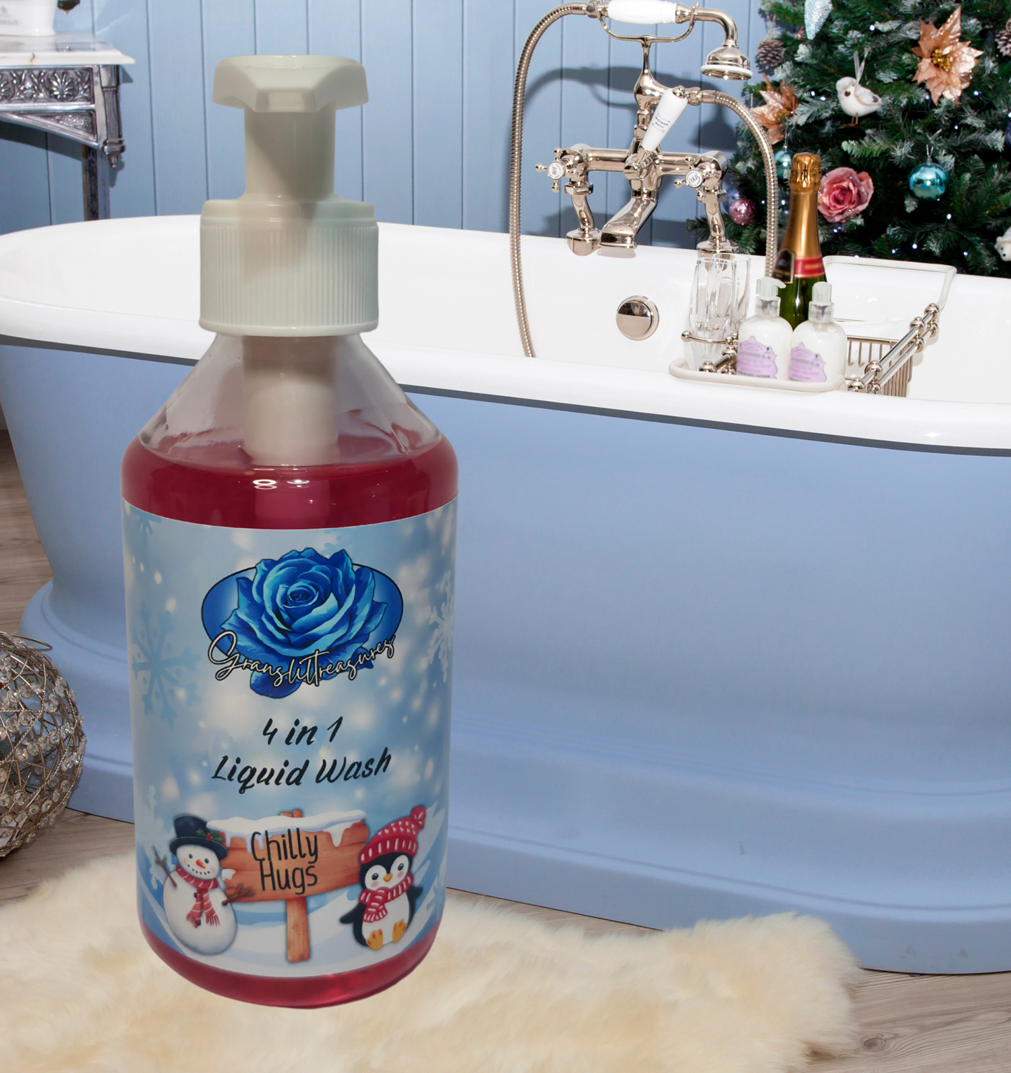 Chilly Hugs 4 in 1 Liquid Wash 250 ml