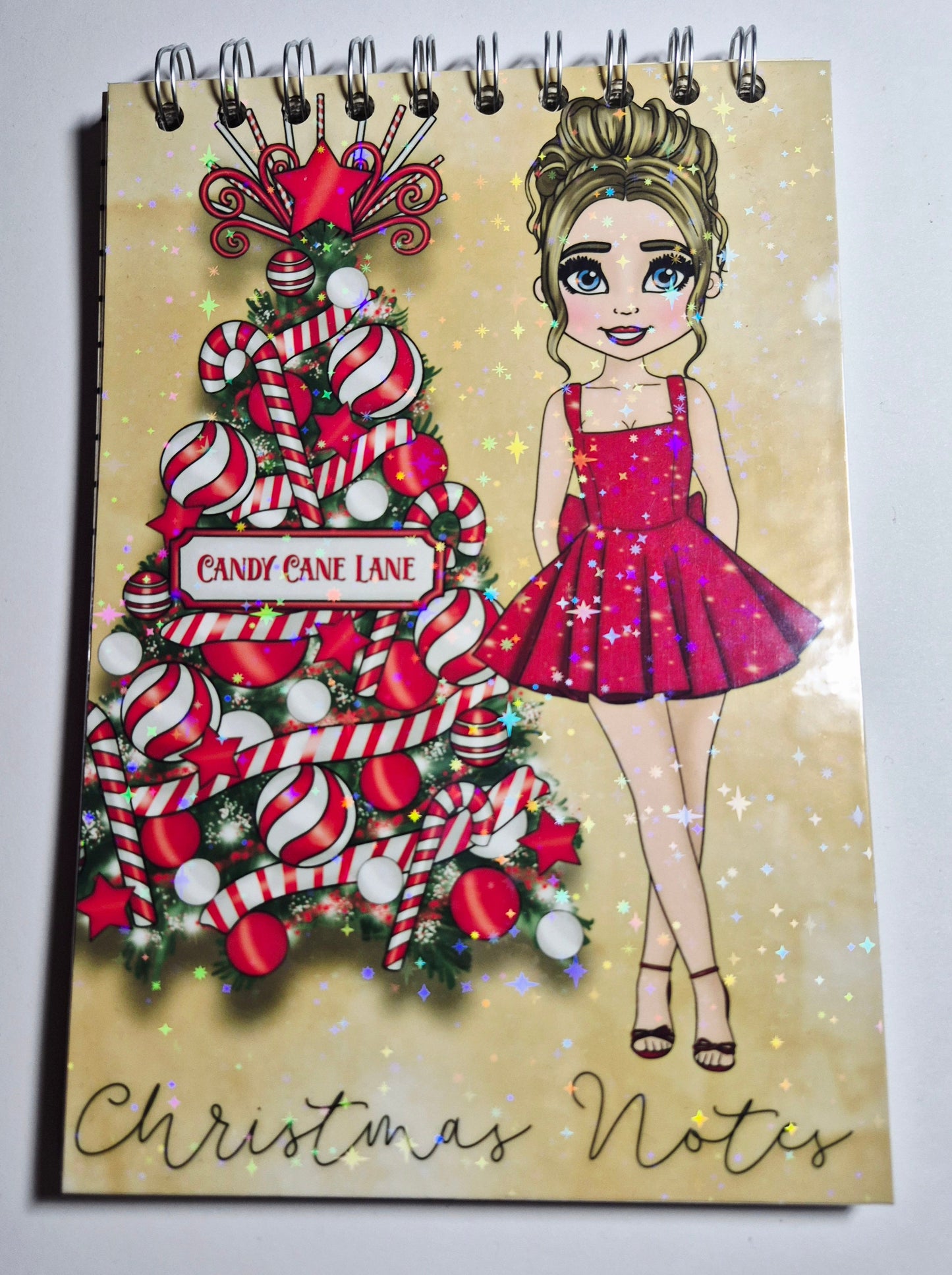 Christmas Notes Notebook and Shopping Pad