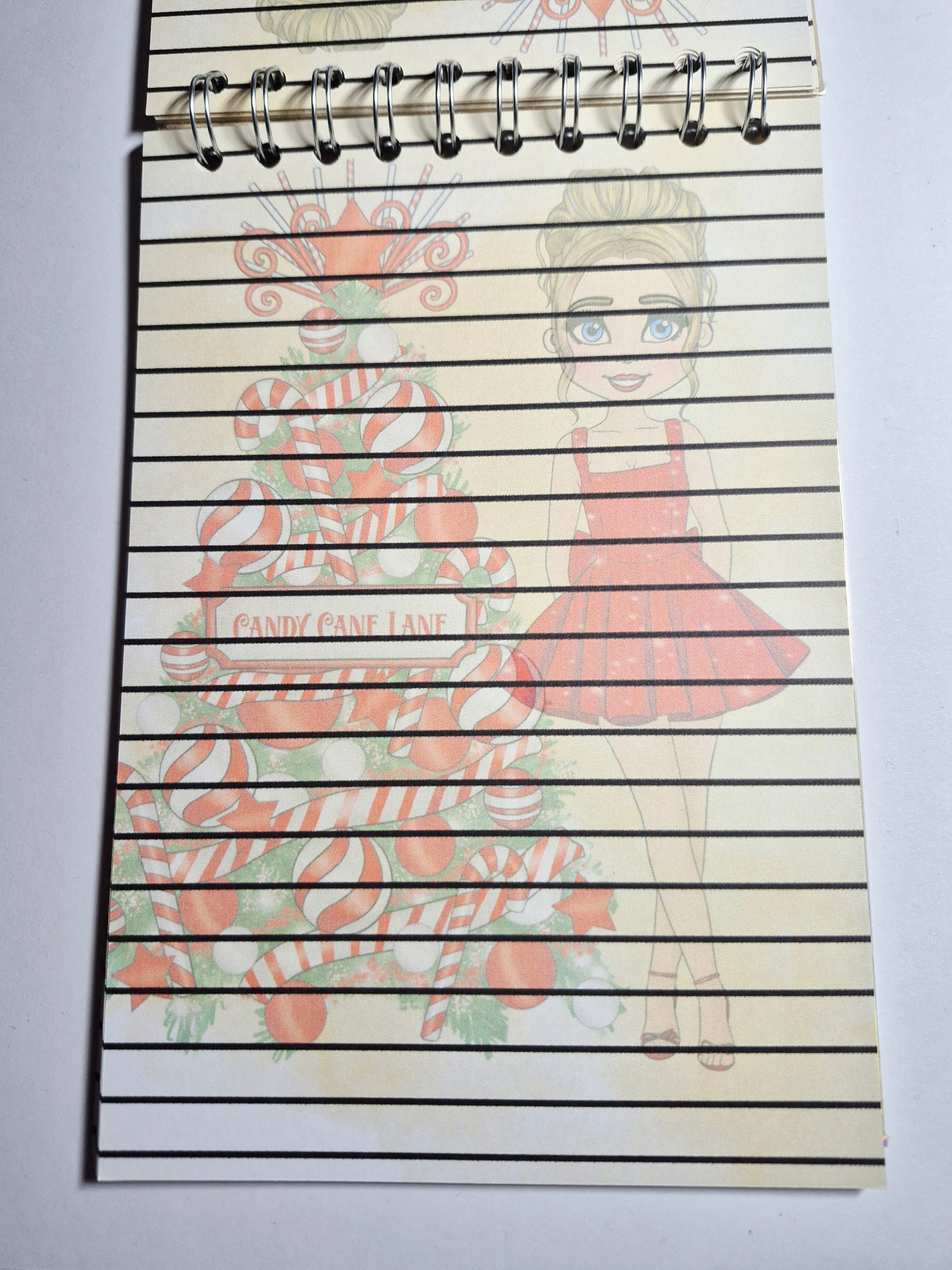 Christmas Notes Notebook and Shopping Pad