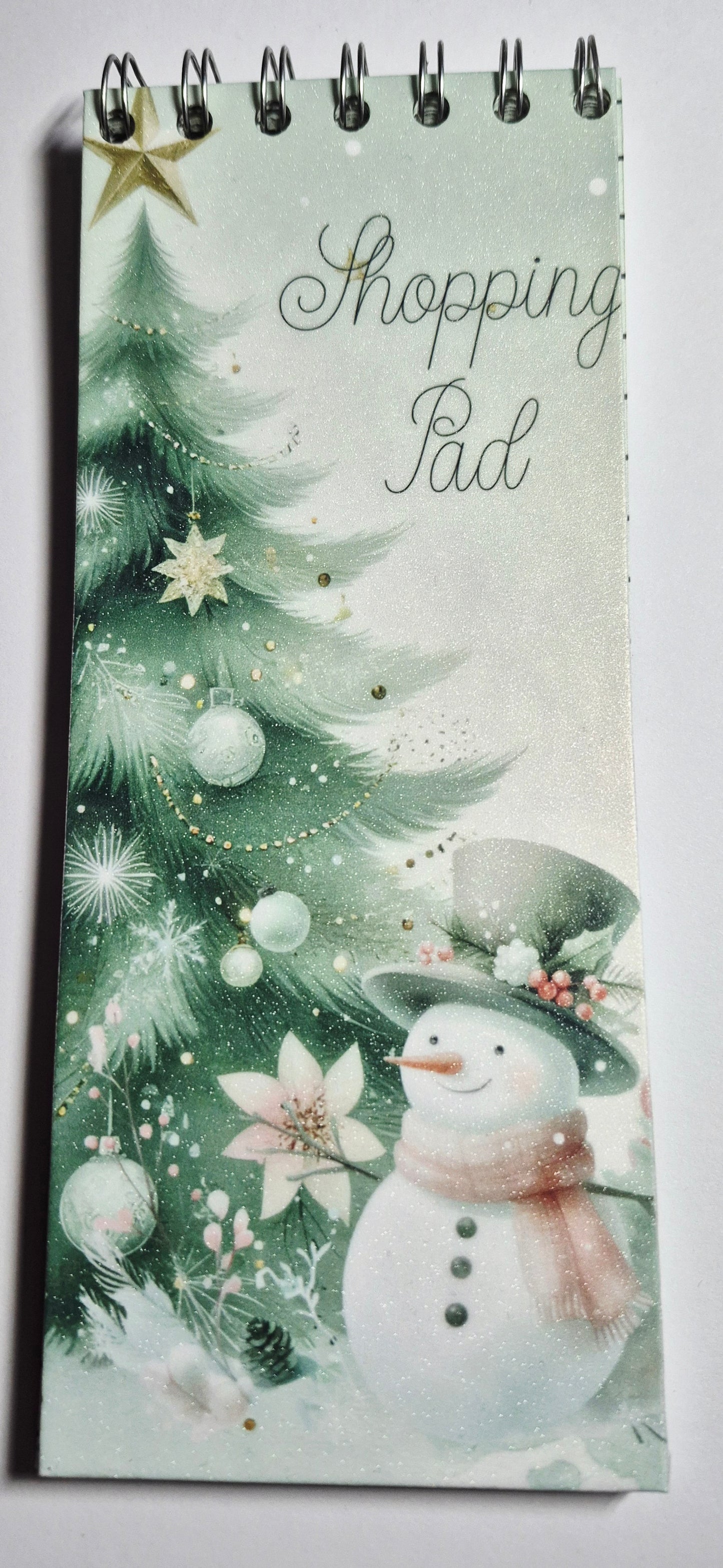 Christmas Notes Notebook and Shopping Pad