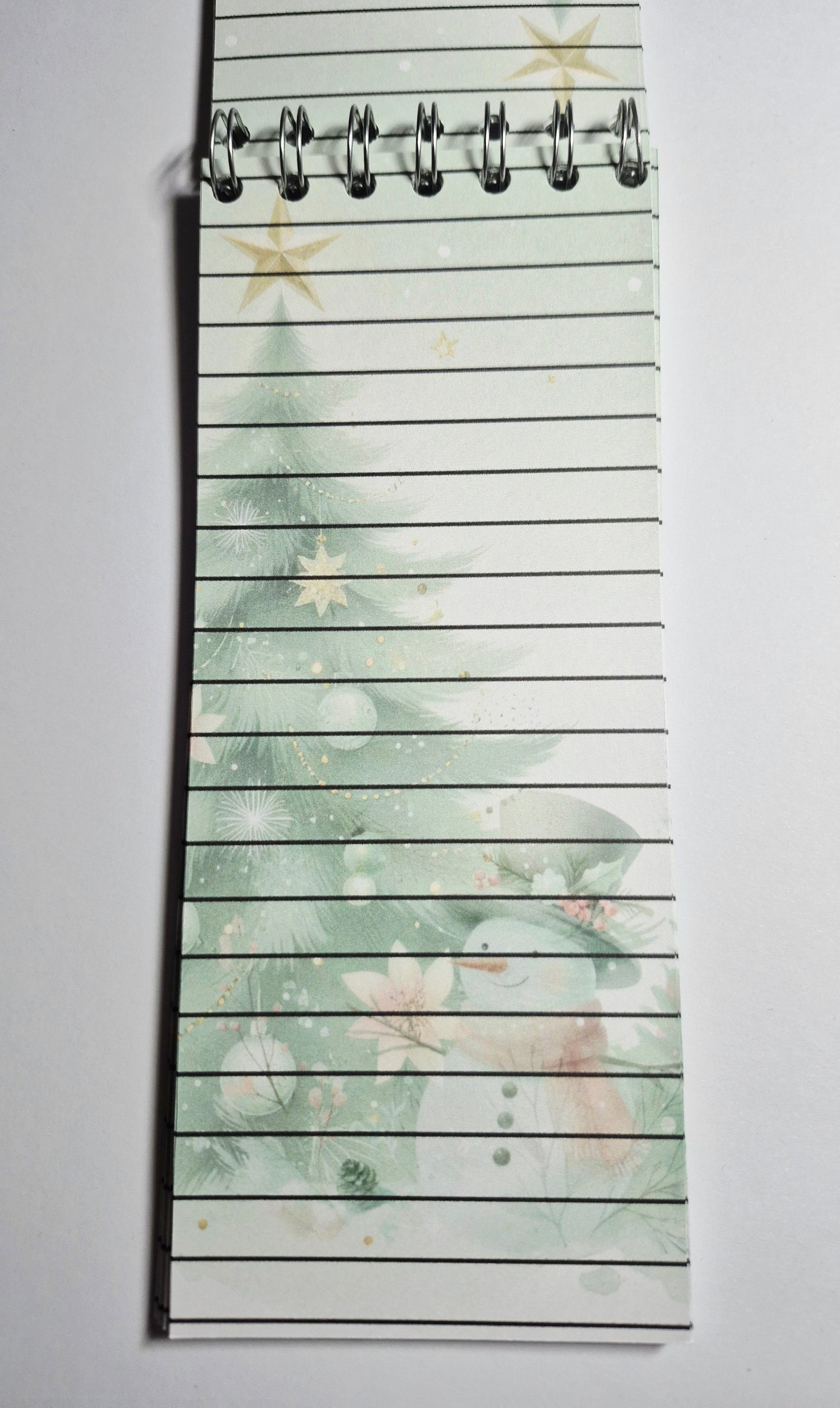 Christmas Notes Notebook and Shopping Pad
