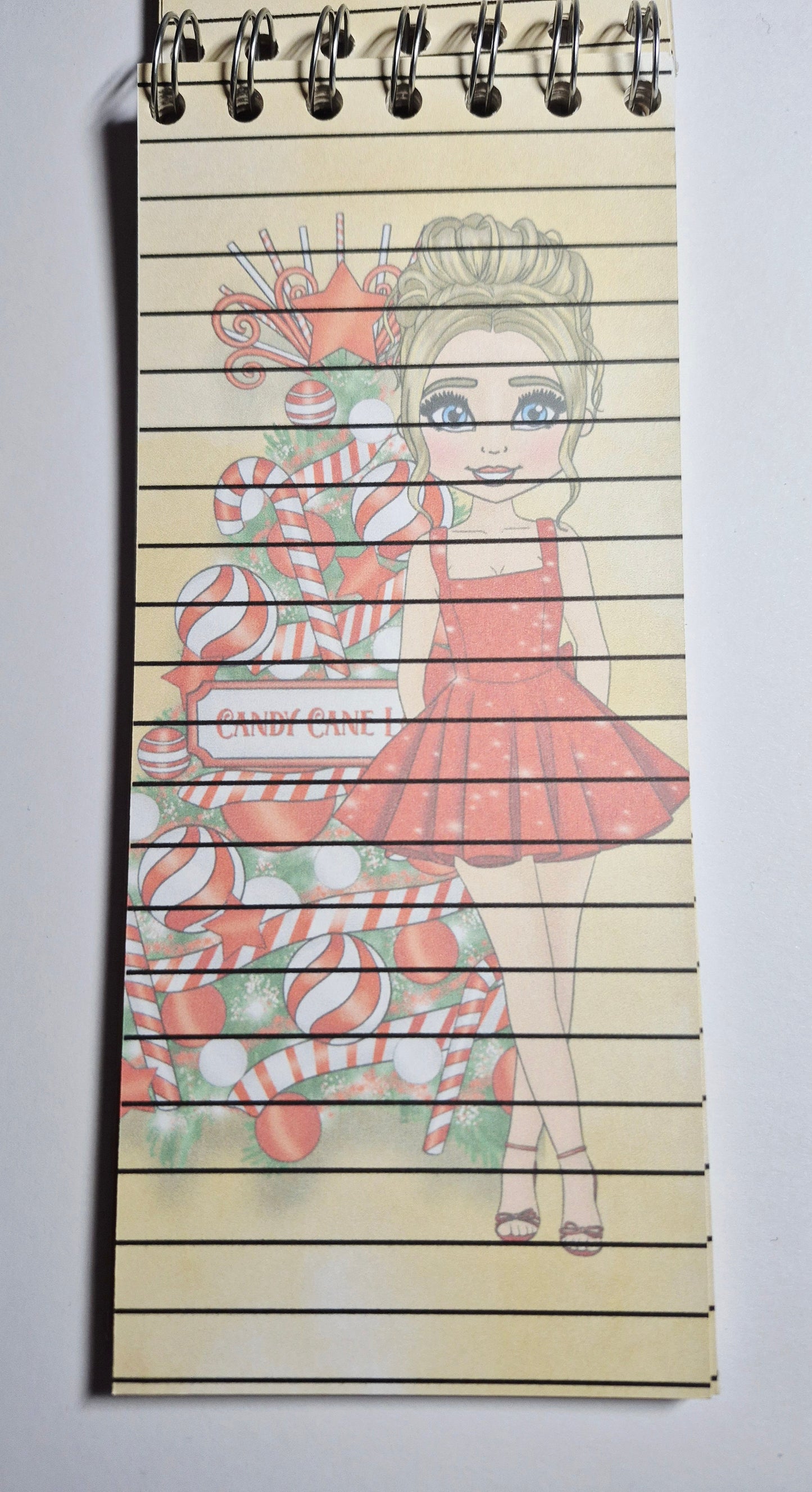 Christmas Notes Notebook and Shopping Pad