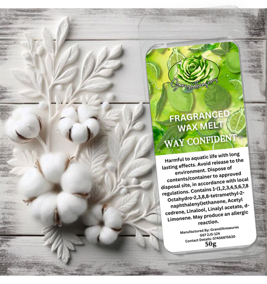 Way Confident Wax Melt 50g