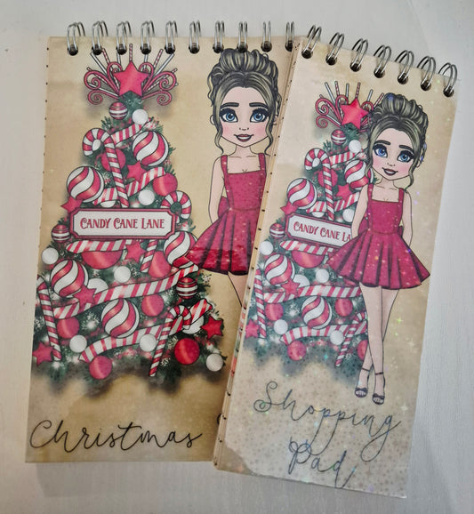 Christmas Notes Notebook and Shopping Pad