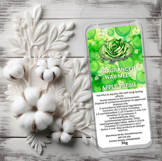 Apple Fresh Wax Melt 50g