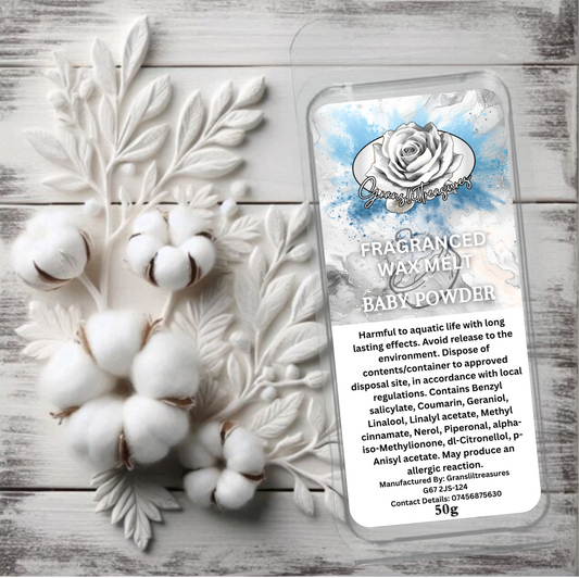 Baby Powder Wax Melt 50g