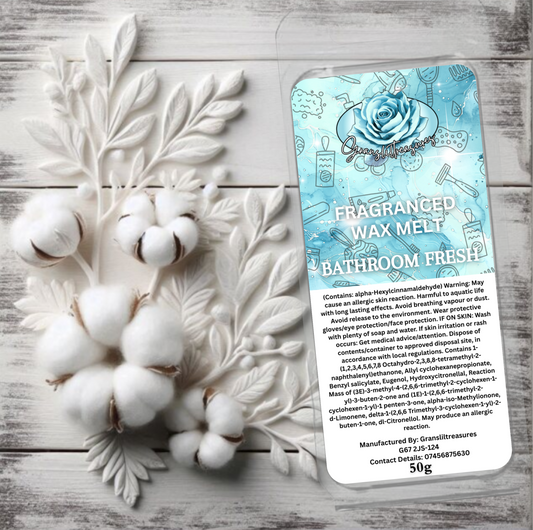Bathroom Fresh Wax Melt 50G