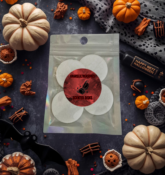 Halloween Candy Apple Scented Disks