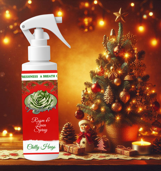 Chilly Hugs Christmas Room/Linen Spray 100ml