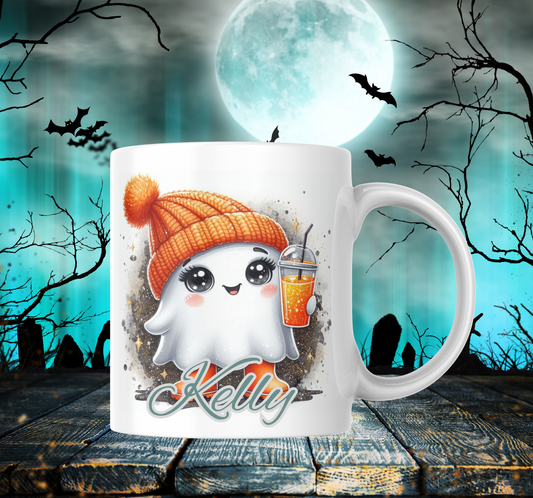Cute Ghost Halloween Mug 11oz