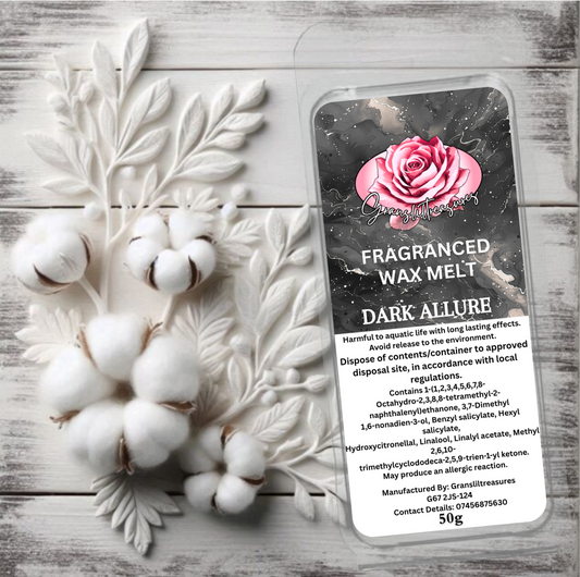 Dark Allure  Wax Melt 50g