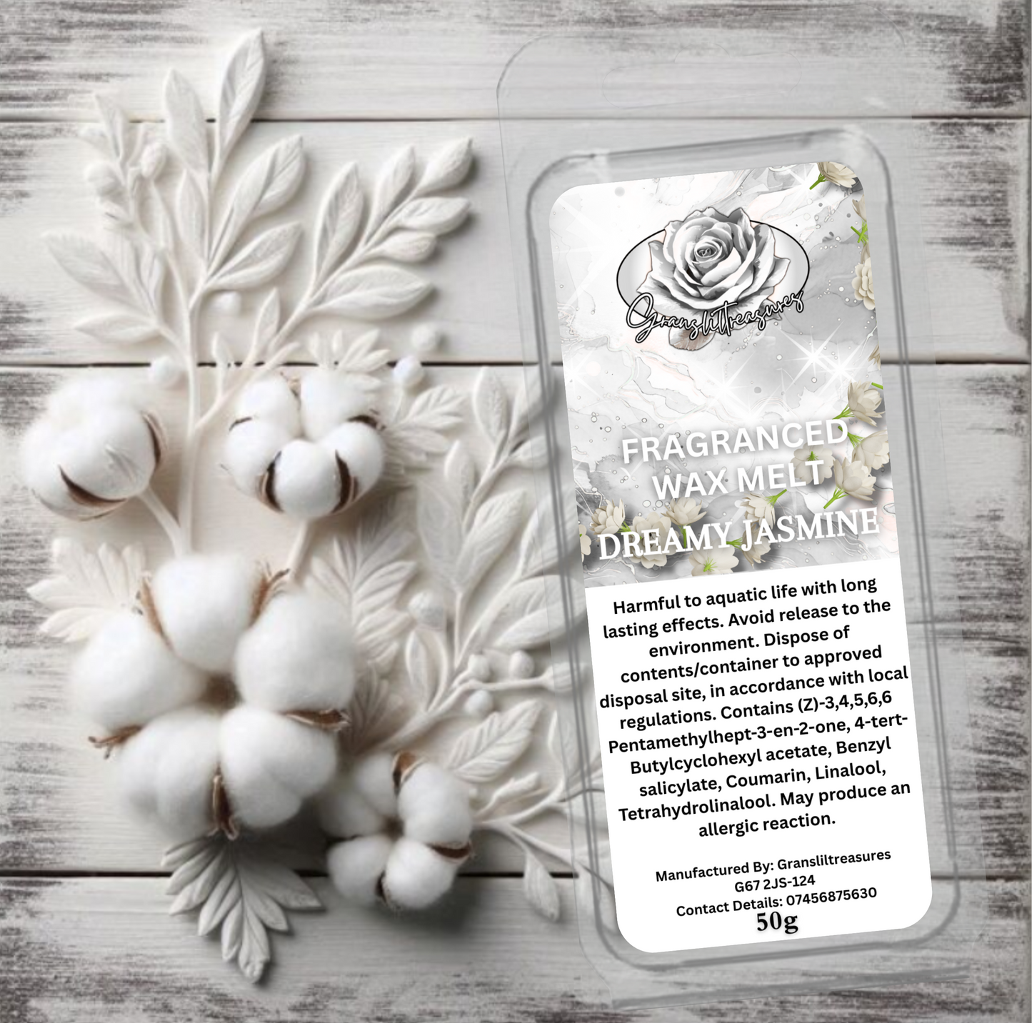 Dreamy Jasmine  Wax Melt 50g
