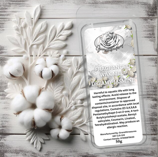 Dreamy Jasmine  Wax Melt 50g