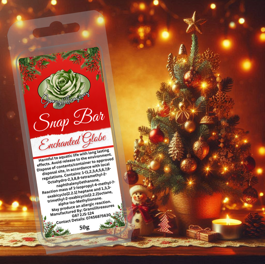 Enchanted Globe Christmas Wax Melt 50g