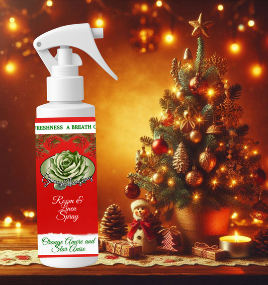 Orange Amere And Star Anise Christmas Room/Linen Spray 100ml