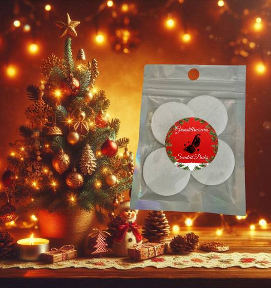 Orange Amere And Star Anise Christmas Scented Disks
