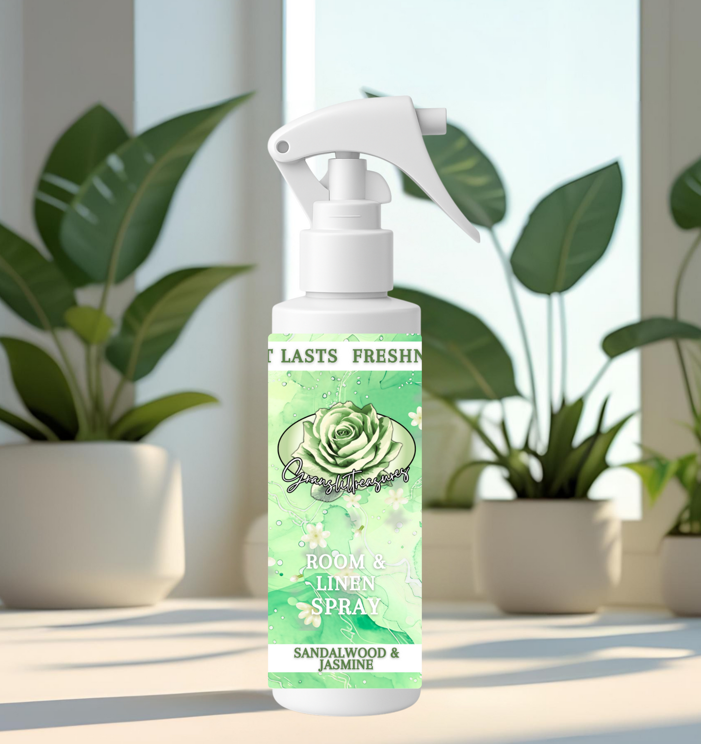 Sandalwood & Jasmine Room/Linen Spray 100ml