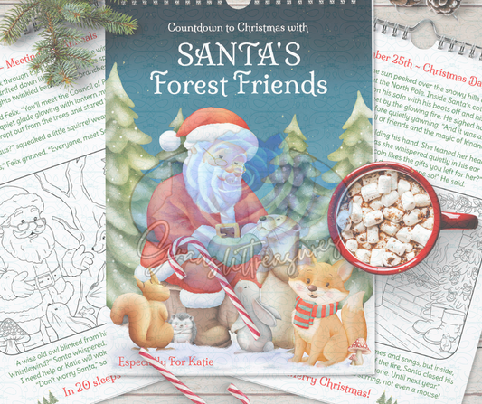 Santa's Forest Friends Christmas Countdown