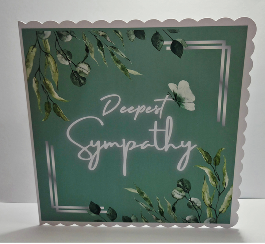 8x8 Sympathy card