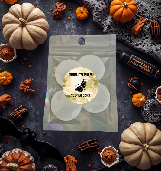 Halloween Vanilla Pumpkin Scented Disks