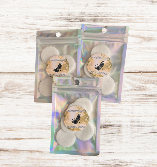 Vanilla Whispers Scented Disks