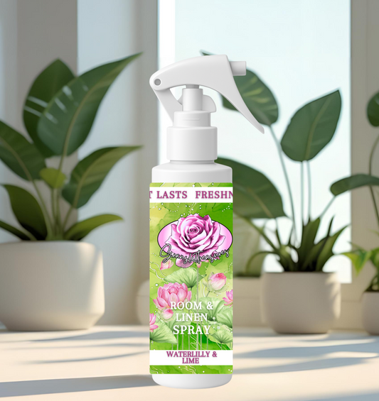 Waterlily & Lime Room/Linen Spray 100ml
