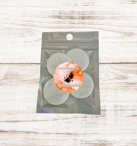 White Musk & Golden Maple Scented Disks